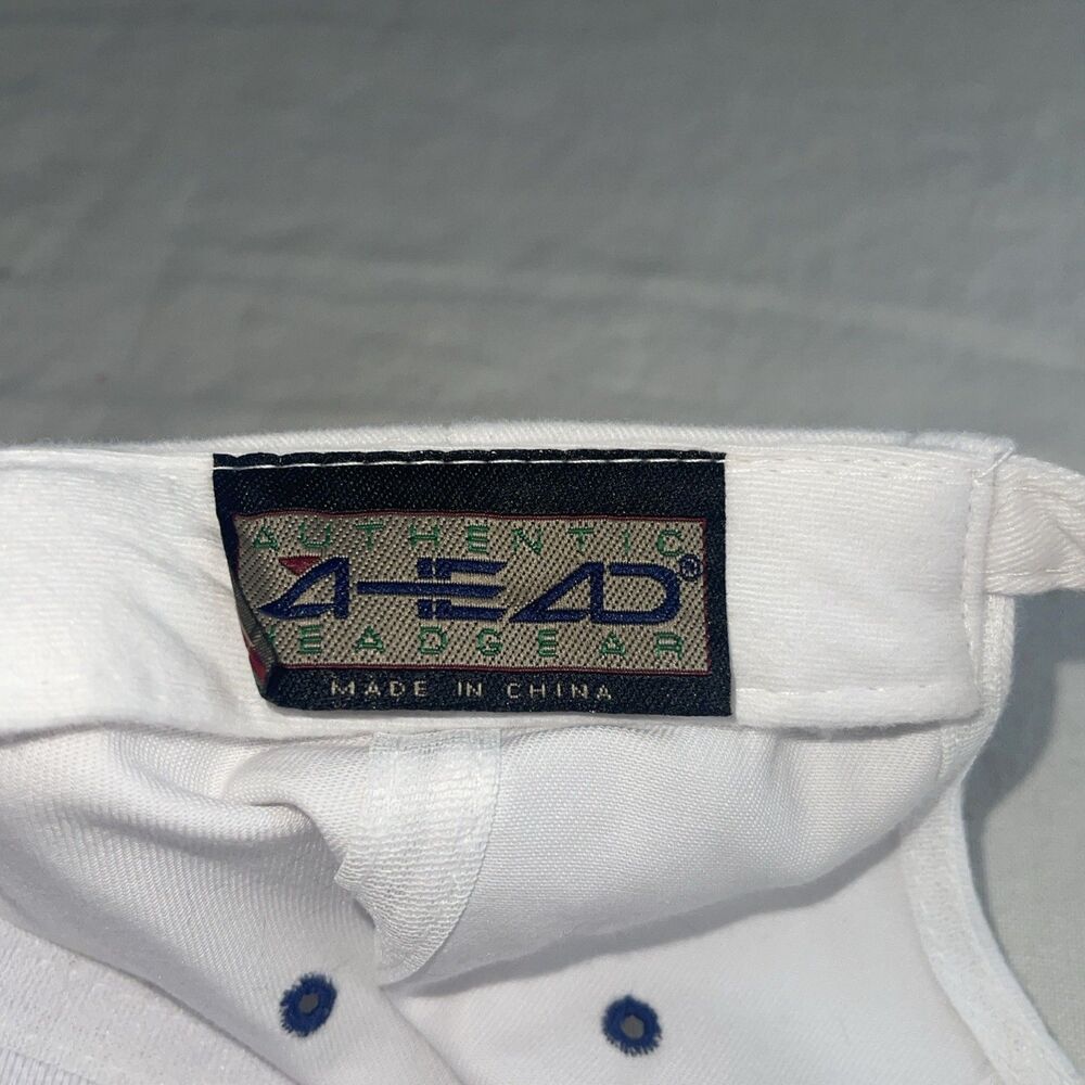 VTG Ahead Air Force Academy 2000 Soft Strapback Hat Cap Golf USA Flag NWT - Picture 8 of 8